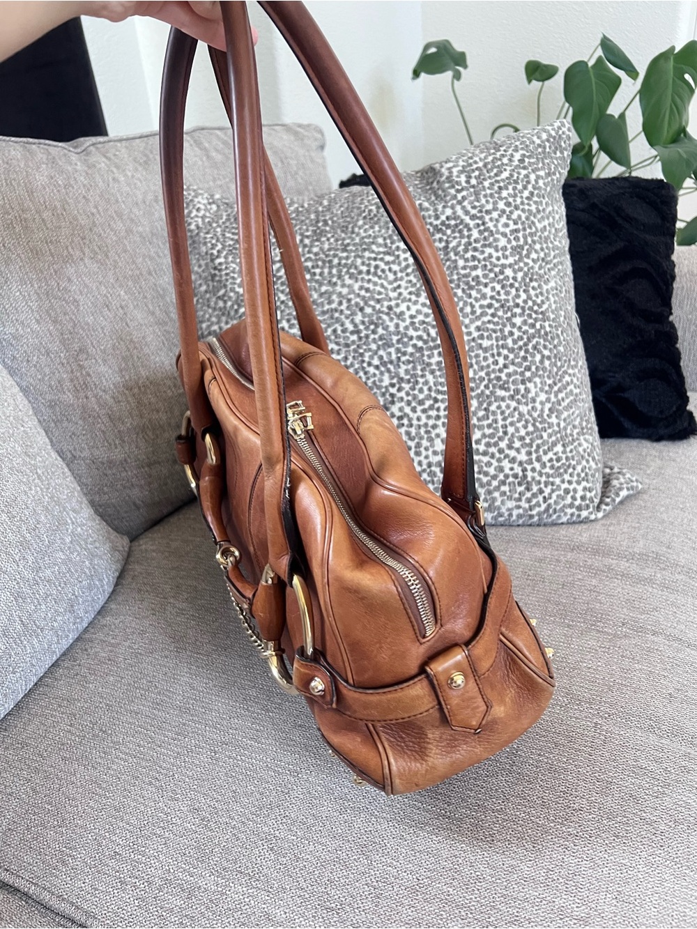 Gucci Vintage Tom Ford Horsebit Chain Shoulder Bag - Picture 2 of 8
